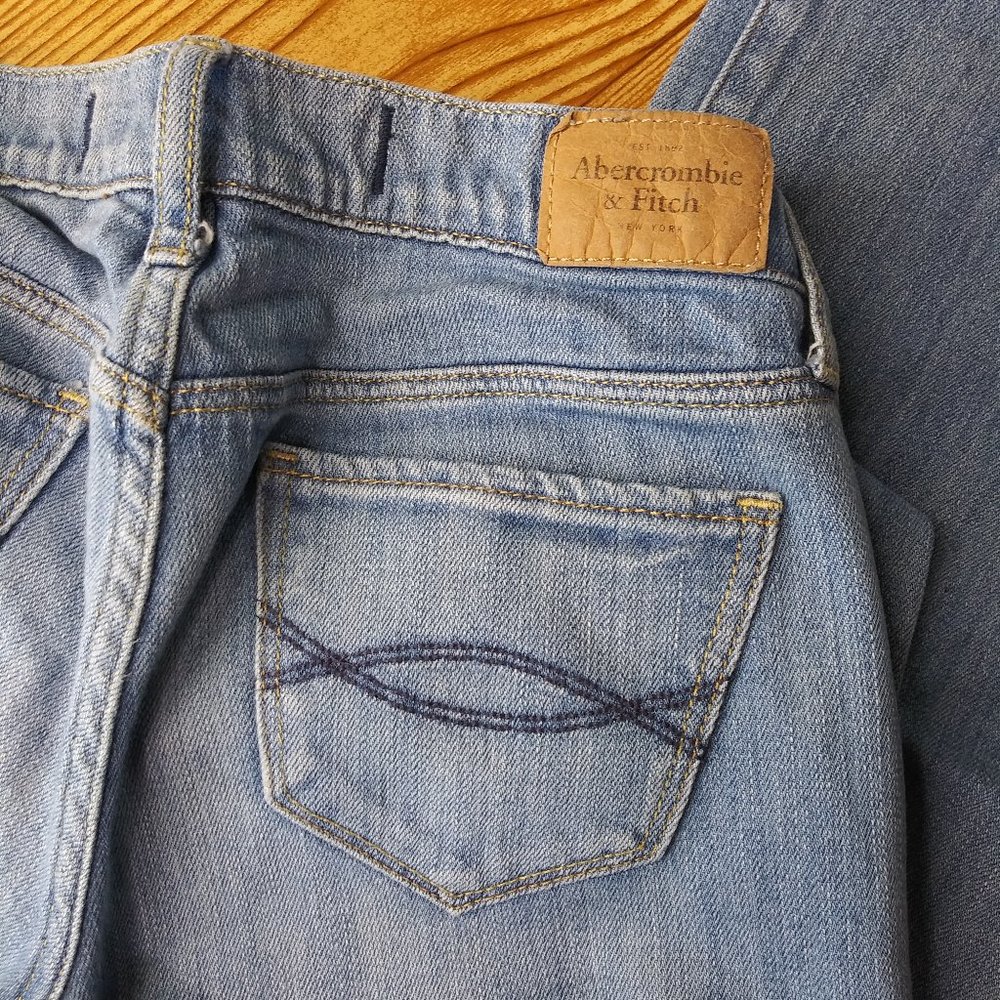 🔥ABERCROMBIE & FITCH bootcut jeans size 0R - Picture 5 of 6